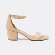 &me Women's Mid Block Heel - Natural