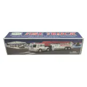 Vintage 2000 Hess Toy Fire Truck Three Tiered Ladder Extends 21” - New In Box