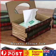 Wooden Tissue Box Cover - Eco-Friendly Pull Dice Dispenser - Decorative HolderЖ