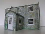 [Greenhills] Scalextric Slot Car Farmhouse Building Kit 1:32 Scale - New MACC782