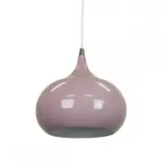 Mini Kirby Inverted Bowl Metal Pendant Light Lamp - Pastel Violet
