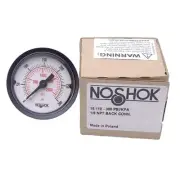 NOSHOK 15-110-300-PSI/KPA Pressure Gauge, 300psi/kPa, 1/8in NPT, ø1.5in
