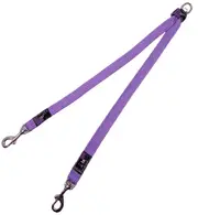 Black Dog Wear Brace Or Split Double Lead Regular/ Small For Leading 2 Dogs