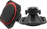 4In Square Piezo Tweeter Speakers Durability 98MM Horn Piezoelectric Tweeter For Versatility Music Applications
