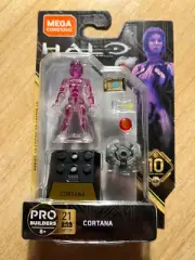 Halo Mega Construx Series 10 - Cortana / 10th Anniversary Pro Builders Rare HTF