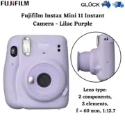 Fujifilm Instax Mini 11 BUNDLE Instant Camera - Lilac Purple