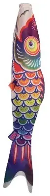 In the Breeze Spectrum Koi Fish Windsock, 5-Feet