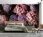 3D Floral Seamless Wallpaper Wall Mural Removable Self-adhesive 590