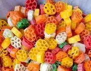 Colorful Mix Fryums | Flower papad | Crunchy Chips Snacks Pellets | Ready to fry