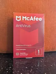 McAfee AntiVirus for 1 User Windows Product Key Card (MAB21EST1RAAM)