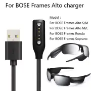 Sunglasses USB Charger 60cm/23in Charging Cable For Bose Frameslto/Rondo/Tenor -