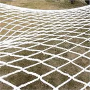 Safety Net Protection Rope Net Safety Nylon Net Balcony Windows Anti Fall Protective Netting Strong Durable Rope Prevent Falling Tear Resistant Fence Decor Mesh Color : 5cm mesh Size : 4×6m(13×20ft)