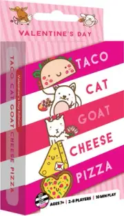 Taco Cat Goat Cheese Pizza: Valentines Edition (stand alone or expansion)