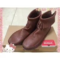 在飛比找蝦皮購物優惠-【MINNETONKA】莫卡辛專櫃正品1975經典流蘇靴/短