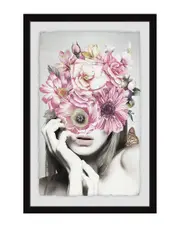 Marmont Hill Pink Floral Beauty