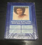 New NOS Paulette McWilliams 8 Track Tape Cartridge Never Been Here Before 1977