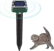 1 Pc Mole Repelents Device - Solar Electronic Repeller, Ultrasonic Cat Repellents | Anti-Cat Meowing Solar Electronic Repeller, Ultrasonic Animal Pestes Repellents for Squirrel Raccoon Birds