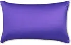 12" x 20" Throw Pillow Cozy Soft Microbead Dark Lavendar: 1 Pc
