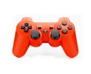 Wireless Controller PS3 Gamepad Bluetooth Joystick For USB PC Game Controller PS3 Joypad - Red