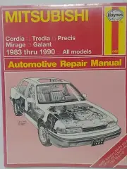 Galant Mirage Cordia Precis Tredia 1983-1990 Tune-up Service Repair Manual 1989