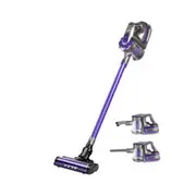 Devanti Handheld Vacuum Cleaner Cordless Roller Brush Head 150W Purple