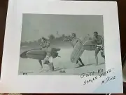BUD BROWNE "GUN HO THE MOVIE" HAND SIGNED THE EARLY SIXTIES COMPANY PHOTOGRAPH