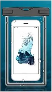 [DFV mobile] Case with Armband Protective Beach Underwater Waterproof Bag for Nokia 8210 4G (2022) - Black