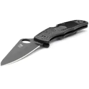 Spyderco Pacific Salt 2- Marine Rescue Utility Folding Knife -EDC- Black- Japan