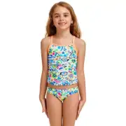 Funkita Garden Gift Toddlers Swim Steady Tankini & Brief Swimwear, Toddler Girls