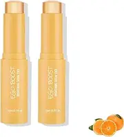 Ego Boost Brightening Serum Stick, Fourth Ray Beauty Serum Stick, Balm Vitamin C, Smooth Fine Lines, Glow Finish, Hydrating Balm for Radiant Skin, Portable Skincare (2PCS)