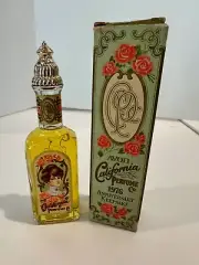 1976 Antique Avon California Perfume Co Original Box New Full Bottle Vintage 1.7