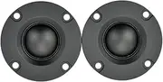 TGMGADANTV 2 Inch 4/6/8 Ohm 15W Dome Silk Film Tweeters Audio Loudspeakers Neodymium HiFi Treble 20 Cores Mini Portable Speaker 2PCS Bookshelf Speaker(4 ohm)
