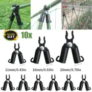 10Pcs A Clip Awning Plant Bracket-Pipe Support Holder Pillar Shelf Garden Tool