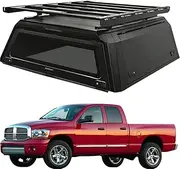 ATATNK 4x4 Offroad Pickup Truck Aluminum Hardtop Canopy Truck Tonneau Cover Seal Decked Truck Bed Storage Pickup Canopy Bed Protection Compatible for Dodge Ram