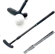 Scalable Classic Double Side Two Way Metal Mini Golf Putter 35" Length with Adjustable Length for Kids Putter Bulk for Right or Left Handed