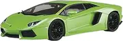 Aoshima 006203 1/24 2011 Lamborghini Aventador Green Pre-painted Plastic Model Kit