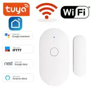 J14 TUYA WiFi Door/Window Sensor Home Security Alarm Detector For Alexa Google