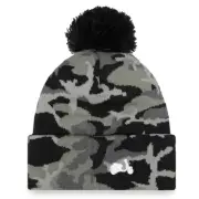 Vespa Camo Bobble Beanie