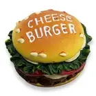 Cheeseburger Hamburger Fridge Refrigerator Magnet Souvenir American Fast Food