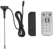 Dpofirs Mini USB 2.0 TV Receiver and Digital Recorder, ISDB-T HDTV Tuner Dongle, DVB-T2 PC Stick Antenna With IR Remote Control for Laptop PC