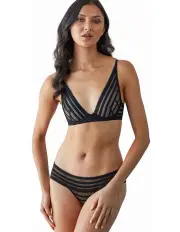 [me. by bendon] Morning Lola Boyleg Brief in Black