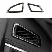 For Honda Civic EX LX 2016-2021 Carbon Fiber Dash Upper AC Air Outlet Vent Frame