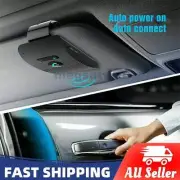 Wireless Bluetooth HandsFree Speaker Car Kit for Mobile Phone Clips Sun Visor