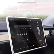 X-CAR Screen Protector Frame for Tesla Model Y Juniper 2025-Onwards Protection Silicone Cover Case Accessories White