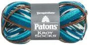 Patons Kroy Socks Yarn-Route 66 Jacquard 243455-55711
