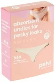 PELVI Leakproof Underwear Bikini Beige XS