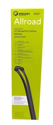 Ergon CF Allroad Pro Seatpost - 27.2mm, Carbon, Setback