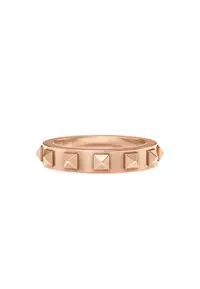 在飛比找ZALORA購物網優惠-Ring Rich & Bold Peaks 18K Gol