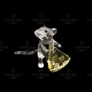 Swarovski Crystal MOUSE WITH CHEESE (2019 ISSUE) 5464939 Mint Boxed Rare Retired