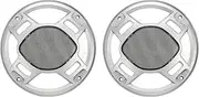 uxcell Speaker Grill Cover 6.5" Mesh Subwoofer Grill Guard Protector for Home Audio DIY Silver 2 Pack